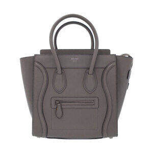 Celine Shopper Tote Luggage Logo Handbag